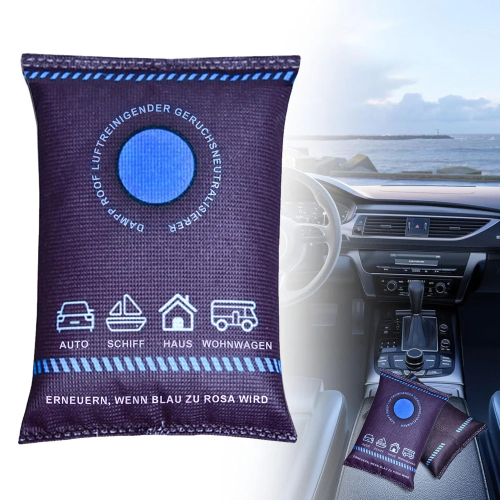 🚗 Nie wieder beschlagene Scheiben! Wiederverwendbarer Auto-Entfeuchter mit Farbindikator