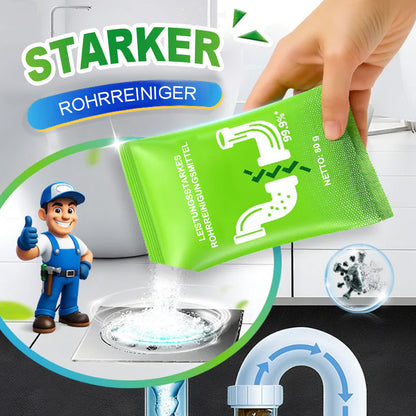 💥 Leistungsstarkes tägliches Rohrreinigungspulver – Schnellwirkend, sicher & schonend für Küche, Bad & Dusche 🏠