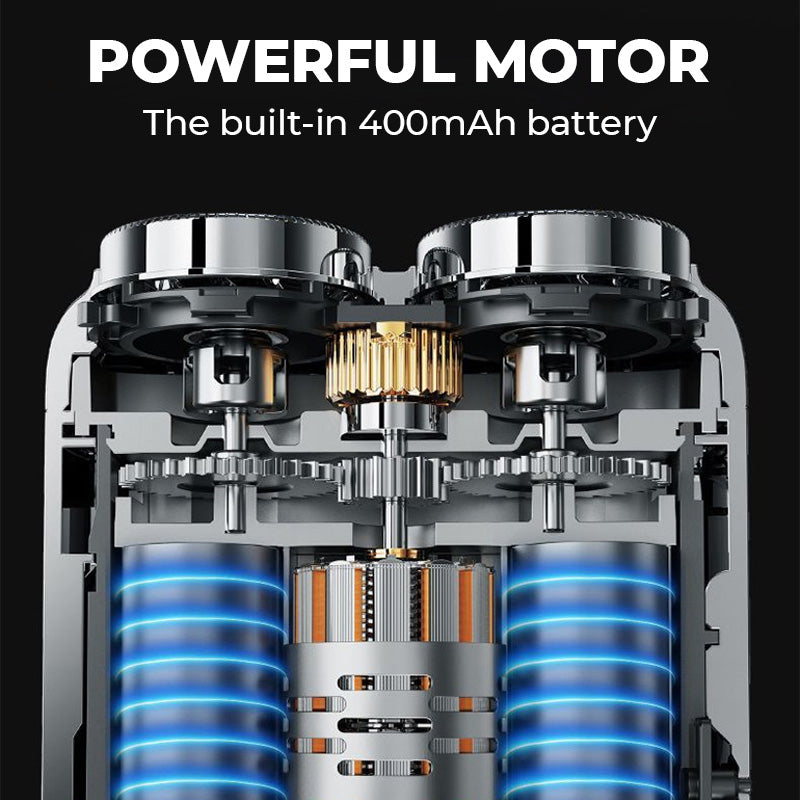 🚀 Tragbarer Mini-Elektrorasierer – Wasserdichter Reiserasierer für Herren (USB-C & Taschenformat)