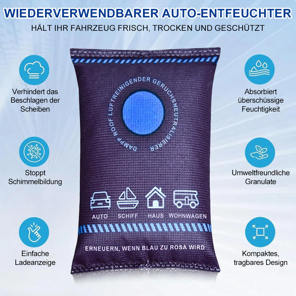 🚗 Nie wieder beschlagene Scheiben! Wiederverwendbarer Auto-Entfeuchter mit Farbindikator