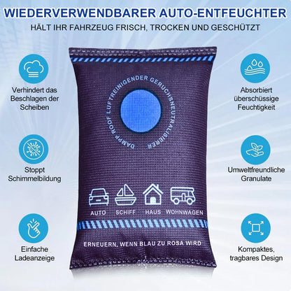 🚗 Nie wieder beschlagene Scheiben! Wiederverwendbarer Auto-Entfeuchter mit Farbindikator
