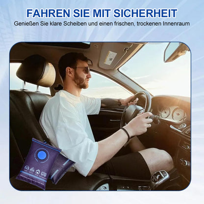 🚗 Nie wieder beschlagene Scheiben! Wiederverwendbarer Auto-Entfeuchter mit Farbindikator