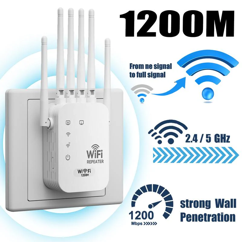 📶⚡2025 Stärkster 6-Antennen-WLAN-Verstärker