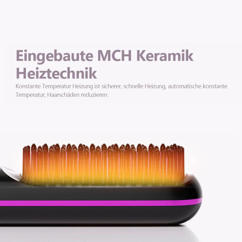 ✔️🪮 Die erste intelligente Stylingbürste für kurzes Haar – präzise, sicher & mühelos