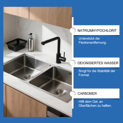 ✨ Magic Schimmel-Entferner Gel – Beseitigt Schwarzschimmel & Stockflecken auf Silikonfugen, Fliesen & Duschen (Ohne Schrubben)