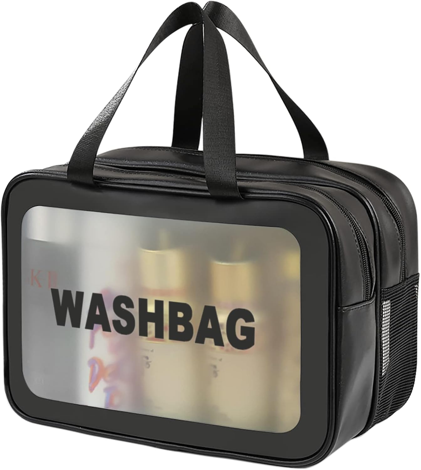 XXL Premium Kulturbeutel – Wasserdichte Waschtasche mit Nass- & Trockenfach (Ideal für Reisen, Sport & Gym)