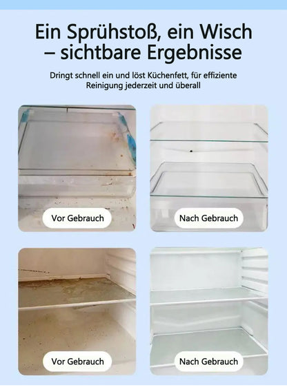 ✨ Magic Fettlöser-Spray – Entfernt hartnäckiges Fett & Eingebranntes in Sekunden (Für Herd, Ofen & Grill)