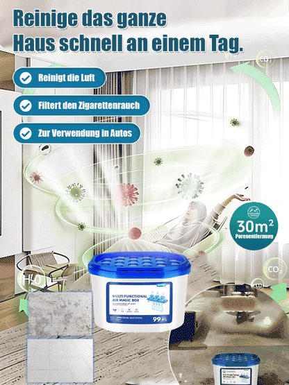 🍃 Magische Staub-Stop-Box – Fängt Staub automatisch & reinigt die Luft