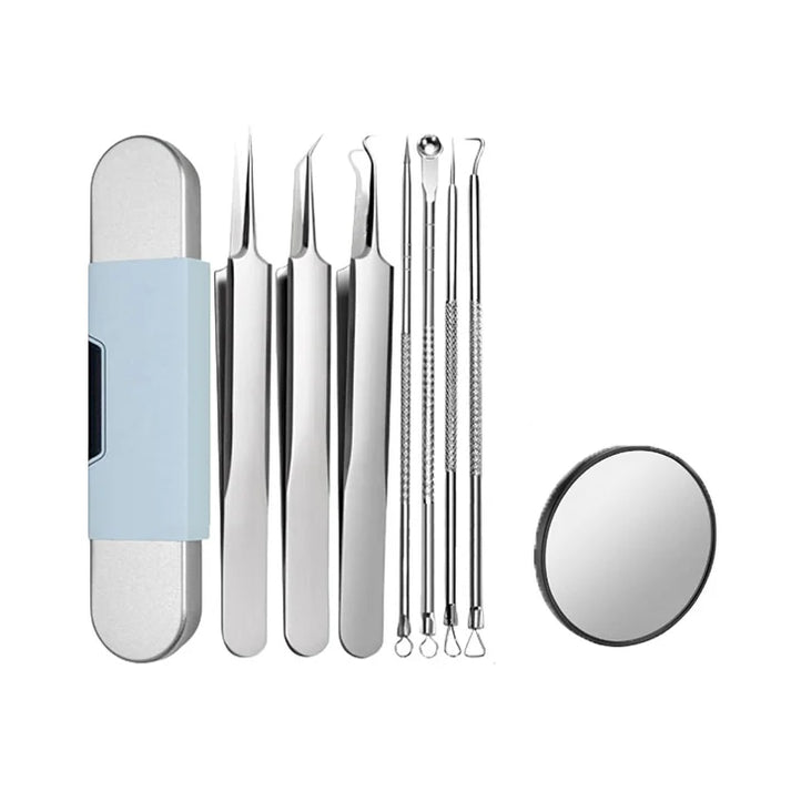 7-teiliges Set + 15× Lupe