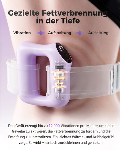 🔥3-in-1 Elektrischer Körper-Formungs-Ring – Freihändige Fettverbrennung & Massage für Bauch, Beine & Po